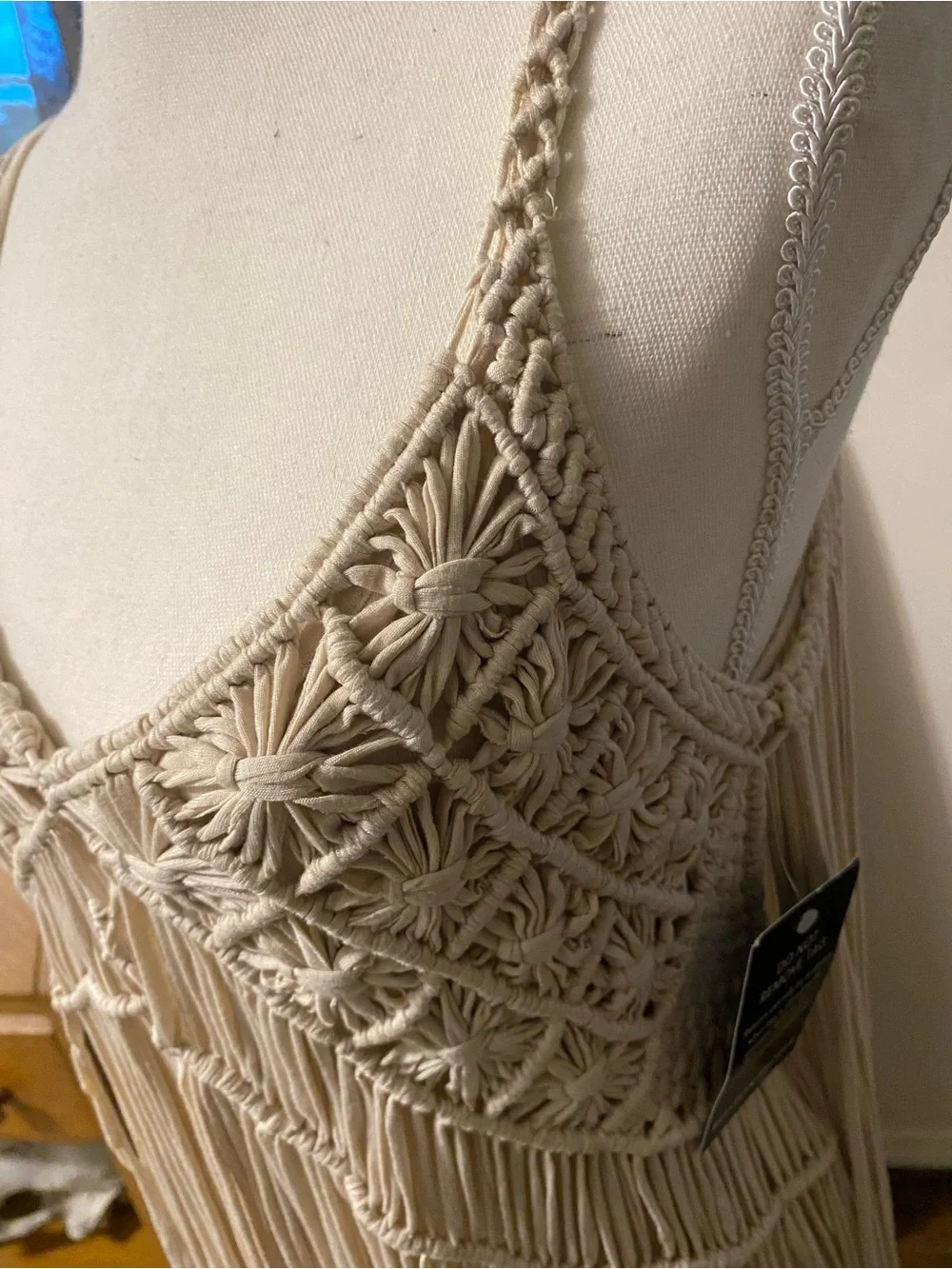 Boho fringe maxi dress - Picture 9 of 16